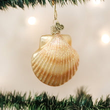 Load image into Gallery viewer, Bodega Bay Christmas Ornament Scallop Shell Old World Christmas
