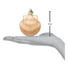 Load image into Gallery viewer, Bodega Bay Christmas Ornament Scallop Shell Old World Christmas
