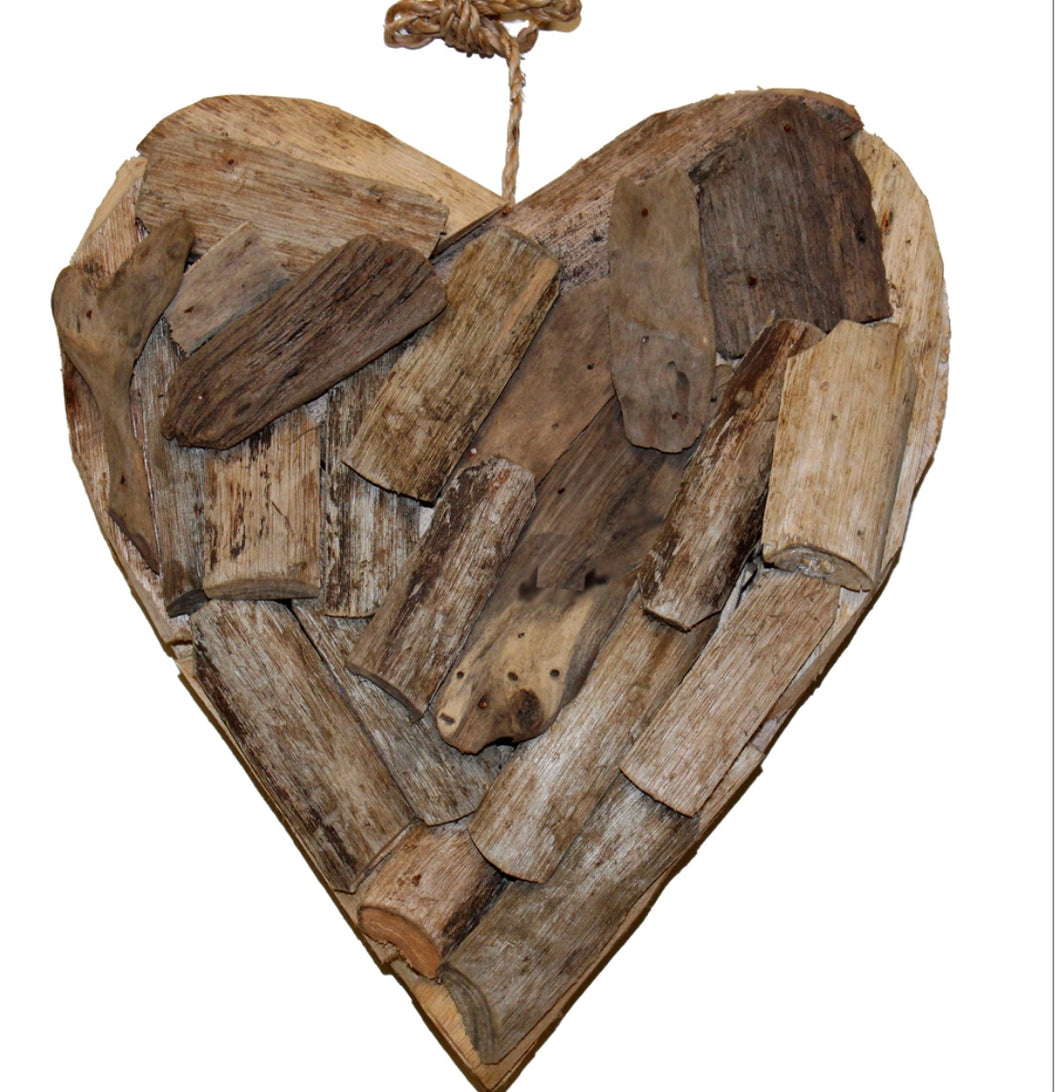 Driftwood Heart Small