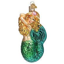 Load image into Gallery viewer, Bodega Bay Christmas Ornament Mermaid Old World Christmas
