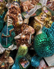 Load image into Gallery viewer, Bodega Bay Christmas Ornament Mermaid Old World Christmas
