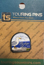 Load image into Gallery viewer, Bodega Bay California Lapel Pin Seagull
