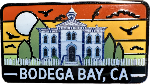 The Birds by Hitchcock Pin  Bodega Bay Schoolhouse