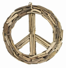 Load image into Gallery viewer, Driftwood Peace Sign Small
