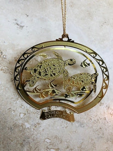 Ornament Brass Turtles